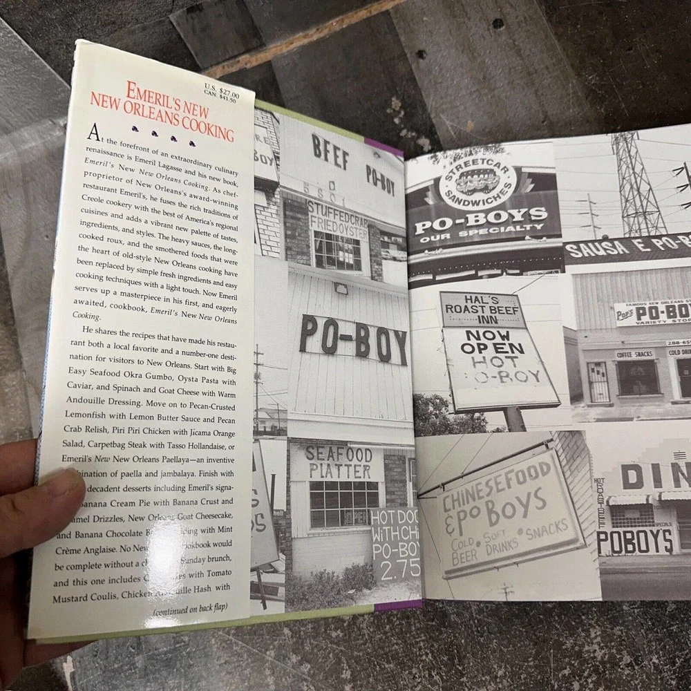 Emeril’s‎ New New Orleans Cooking Signed Hardcover Book